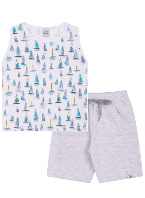 Moda verão infantil - Conjunto barquinhos | Star Best Moda verão infantil - Conjunto barquinhos | Star Best